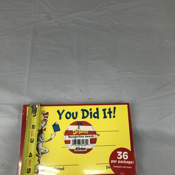 Dr. Seuss Cat In The Hat Award Certificates - Picture 3 of 3